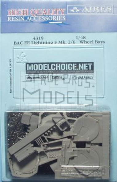 ARS4319 1:48 Aires BAC EE Lightning F Mk 2/6 Wheel Bay Set (AFX kit) #4319