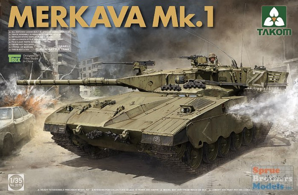 TAK02078 1:35 Takom Merkava Mk.I