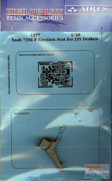 ARS4377 1:48 Aires Saab 73SE-F Ejection Seat for J35 Draken #4377