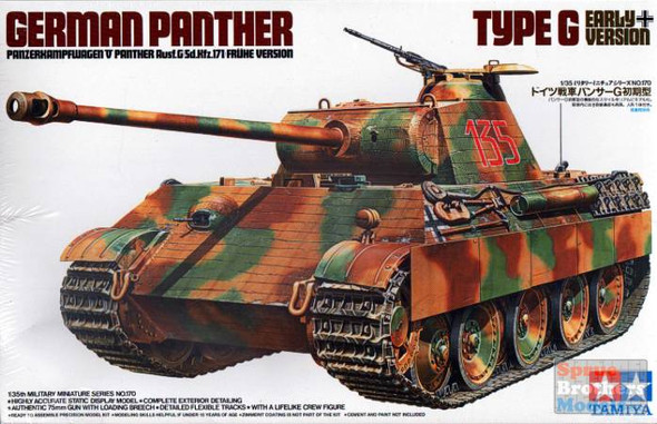 TAM35170 1:35 Tamiya Sd Kfz 171 Panther G Early Fruhe #35170