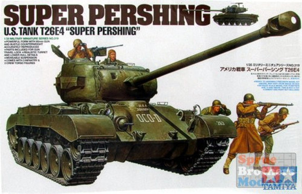 TAM35319 1:35 Tamiya T26E4 Super Pershing #35319