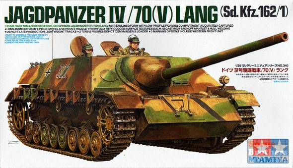 TAM35340 1:35 Tamiya Jagdpanzer IV/70(V) Lang Sd.Kfz.162/1