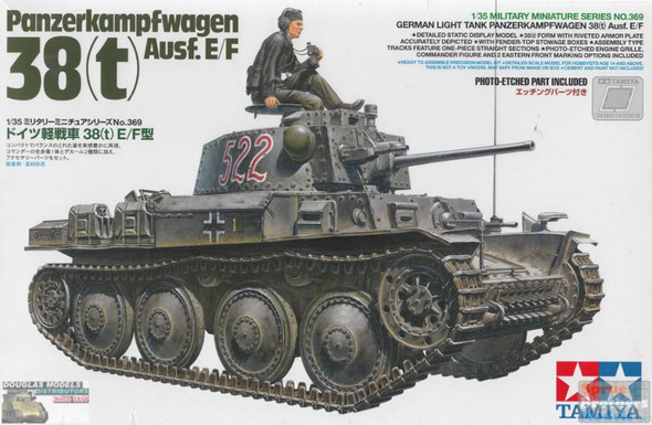 TAM35369 1:35 Tamiya Panzerkampfwagen 38(t) Ausf.E/F