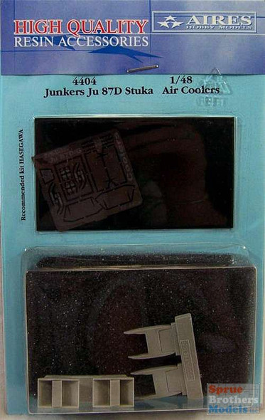 ARS4404 1:48 Aires Junkers Ju 87D Stuka Air Coolers (HAS kit) #4404