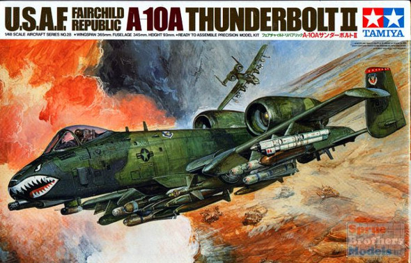 TAM61028 1:48 Tamiya A-10A Thunderbolt II (Warthog)
