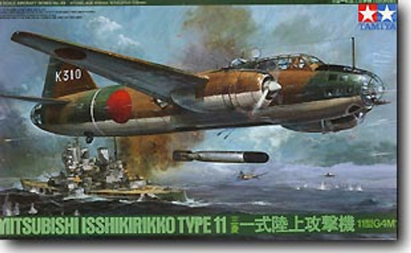 TAM61049 1:48 Tamiya Mitsubishi G4M1 Isshikirikko Type 11 Betty Bomber #61049