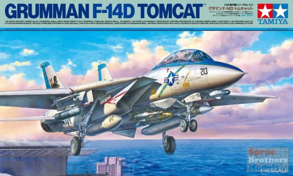 TAM61118 1:48 Tamiya Grumman F-14D Tomcat