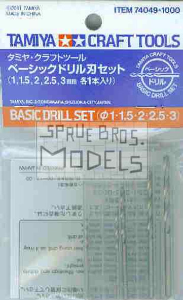 TAM74049 Tamiya Basic Drill Set #74049