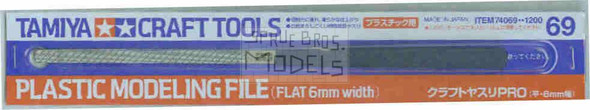 TAM74069 Tamiya Tools - Plastic Modeling File Flat 6mm Width #74069