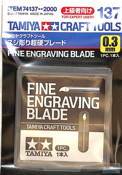TAM74137 Tamiya Fine Engraving Blade 0.3mm