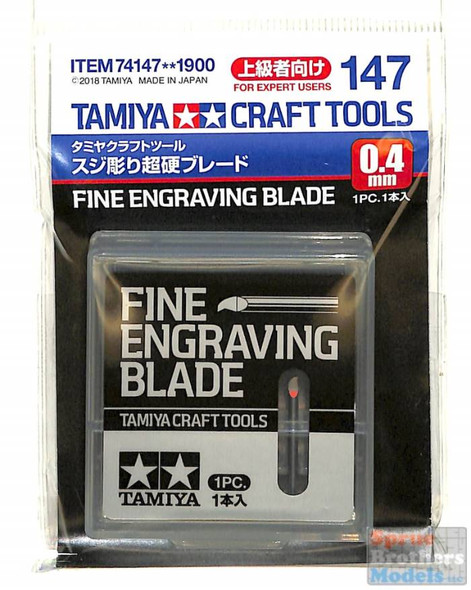 TAM74147 Tamiya Fine Engraving Blade 0.4mm