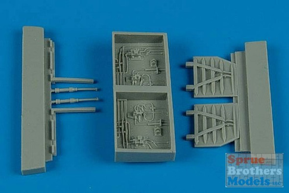 ARS4491 1:48 Aires F-5E Tiger II Speed Brakes Set (AFV kit) #4491