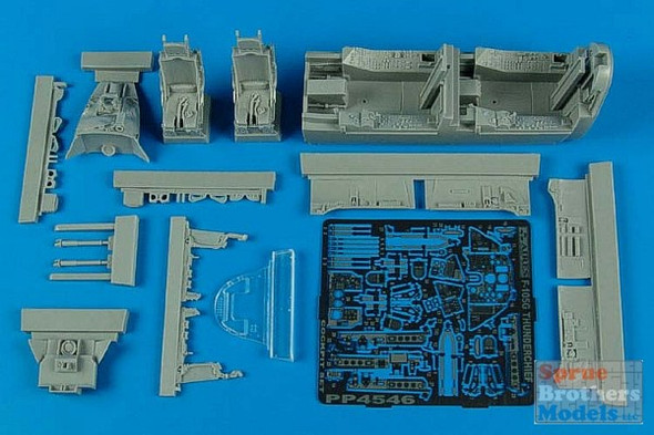 ARS4546 1:48 Aires F-105G Thunderchief Cockpit Set (REV kit) #4546