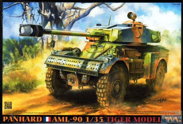 TIG4635 1:35 Tiger Model Panhard AML-90