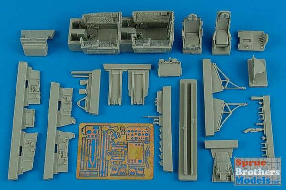 ARS4566 1:48 Aires F-100F Super Sabre Early Cockpit Set (TRP kit)