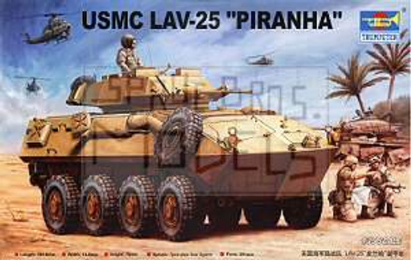 TRP00349 1:35 Trumpeter USMC LAV-25 Piranha #349
