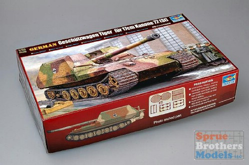 TRP00378 1:35 Trumpeter German Gesch tzwagen Tiger f r 17cm K72 #378