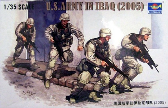 TRP00418 1:35 Trumpeter US Army in Iraq 2005 Figure Set (4 figures) #418