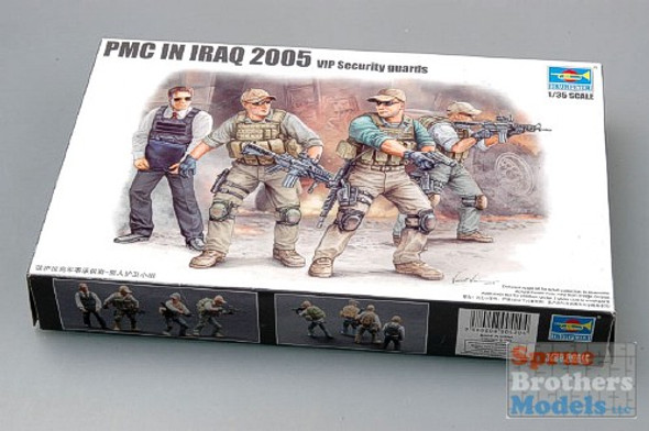 TRP00420 1:35 Trumpeter PMC (Private Military Company) VIP Protection Team Iraq Figure Set #420