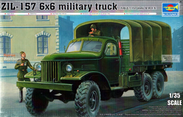 TRP01001 1:35 Trumpeter ZIL-157 6x6 Military Truck