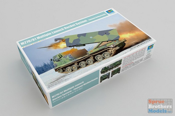 TRP01047 1:35 Trumpeter M270/A1 Multiple Launch Rocket System - Finland/Netherlands