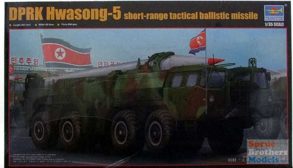 TRP01058 1:35 Trumpeter DPRK (North Korea) Hwasong-5 Short Range Ballistic Missile