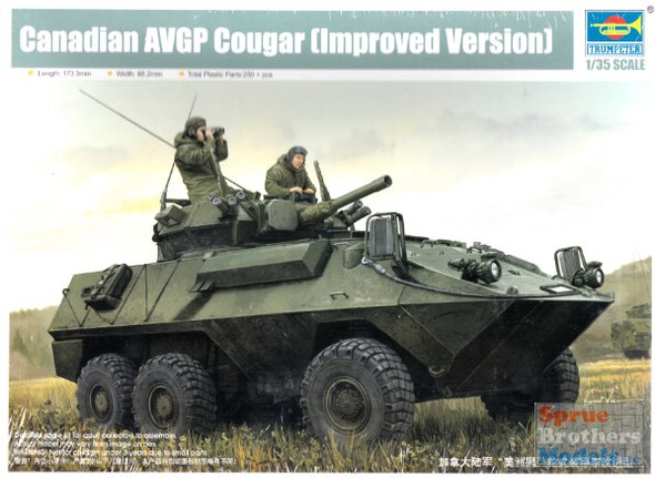 TRP01504 1:35 Trumpeter Canadian AVGP Cougar (Improved Version)