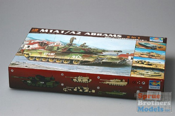 TRP01535 1:35 Trumpeter M1A1 M1A2 Abrams 5 in 1 #1535