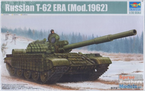 TRP01555 1:35 Trumpeter Russian T-62 ERA Mod 1962