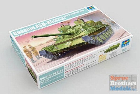 TRP01588 1:35 Trumpeter Russian ASU-85 Airborne SP Gun Mod 1956 #1588