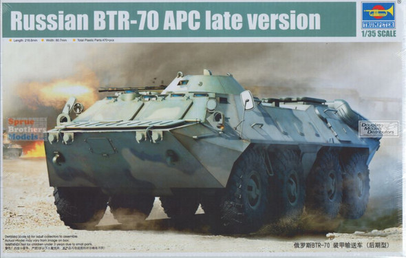 TRP01591 1:35 Trumpeter Russian BTR-70 APC Late Version