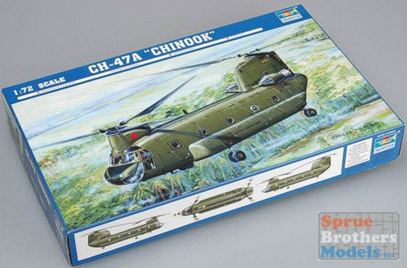 TRP01621 1:72 Trumpeter CH-47A Chinook Helicopter