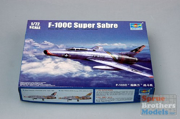 TRP01648 1:72 Trumpeter F-100C Super Sabre Fighter #1648