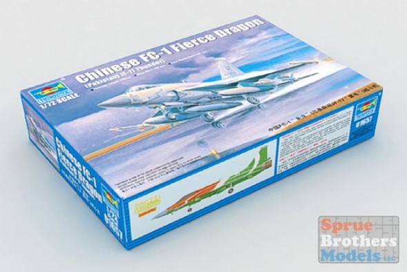 TRP01657 1:72 Trumpeter Chinese FC-1 Fierce Dragon / Pakistani JF-17 Thunder #1657