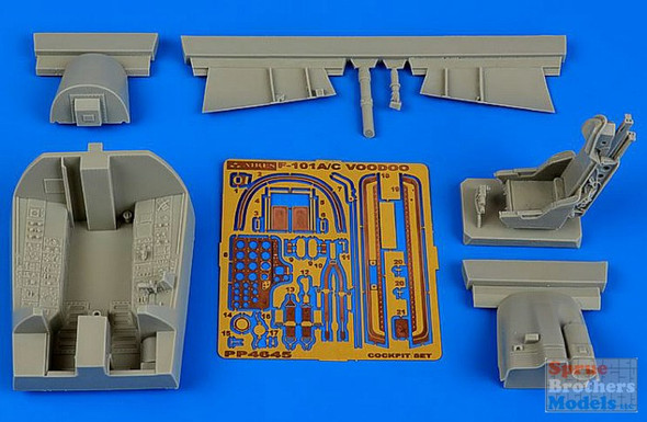 ARS4645 1:48 Aires F-101A F-101C Voodoo Cockpit Set (KTH kit)