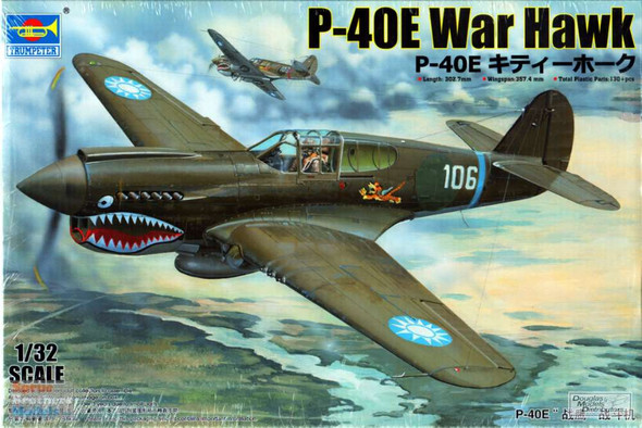 TRP02269 1:32 Trumpeter P-40E Warhawk