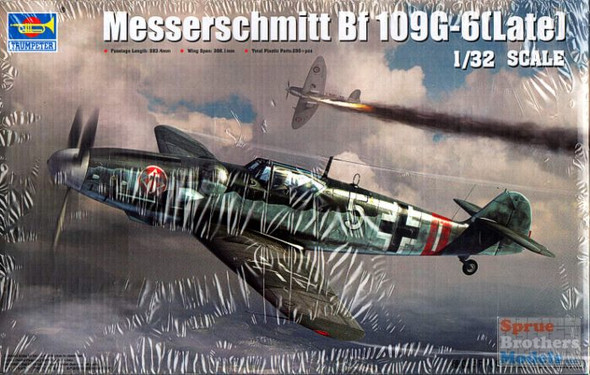 TRP02297 1:32 Trumpeter Messerschmitt Bf109G-6 Late