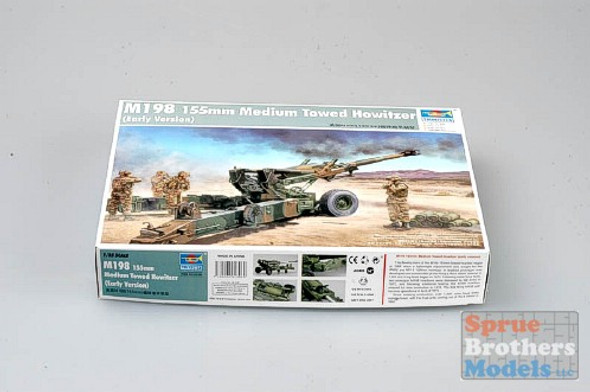 TRP02306 1:35 Trumpeter M198 155mm Medium Towed Howitzer (early version) #2306