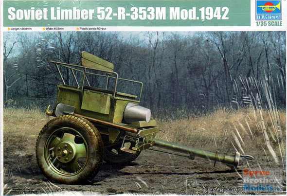 TRP02345 1:35 Trumpeter Soviet Limber 52-R-353M Mod 1942