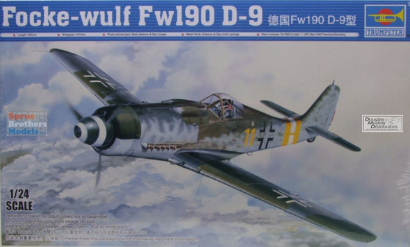 TRP02411 1:24 Trumpeter Focke Wulf Fw190D-9