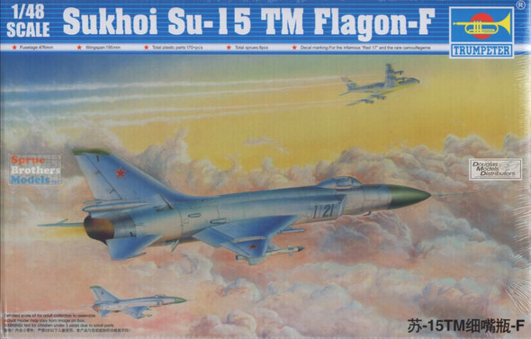 TRP02811 1:48 Trumpeter Sukhoi Su-15 TM Flagon F