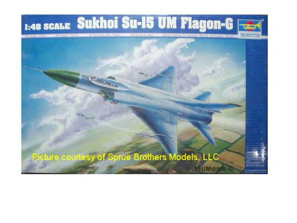 TRP02812 1:48 Trumpeter Su-15 UM Su-15UM Flagon G #2812
