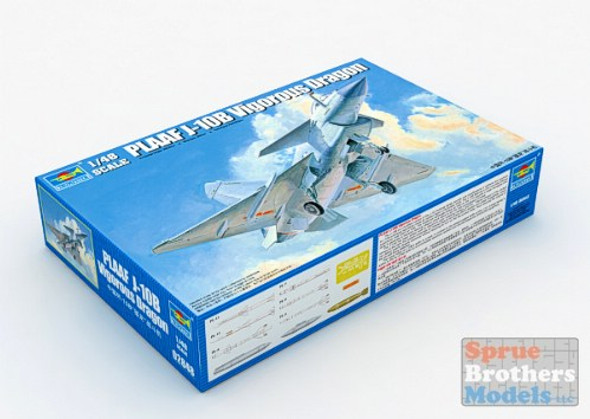 TRP02848 1:48 Trumpeter PLAAF J-10B �Vigorous Dragon� Fighter #2848