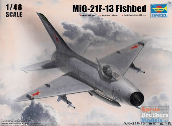 TRP02858 1:48 Trumpeter MiG-21F-13 Fishbed