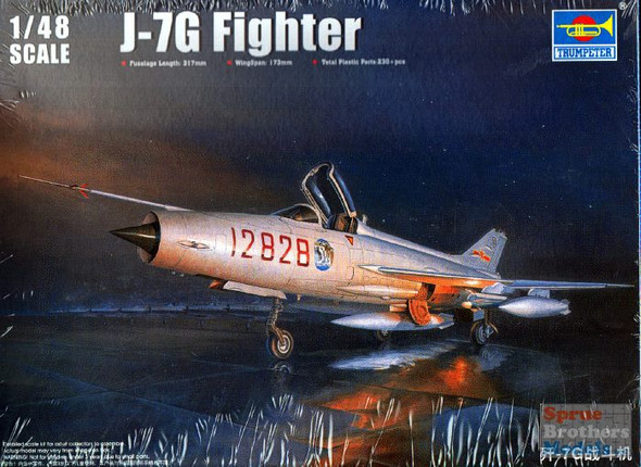 TRP02861 1:48 Trumpeter J-7G Fighter