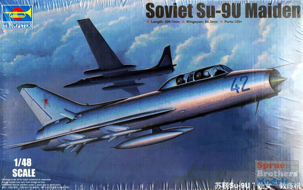 TRP02897 1:48 Trumpeter Soviet Su-9U Fishpot Maiden