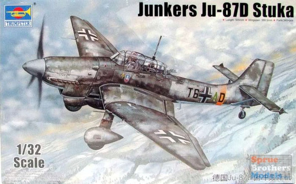 TRP03217 1:32 Trumpeter Junkers Ju-87D Stuka
