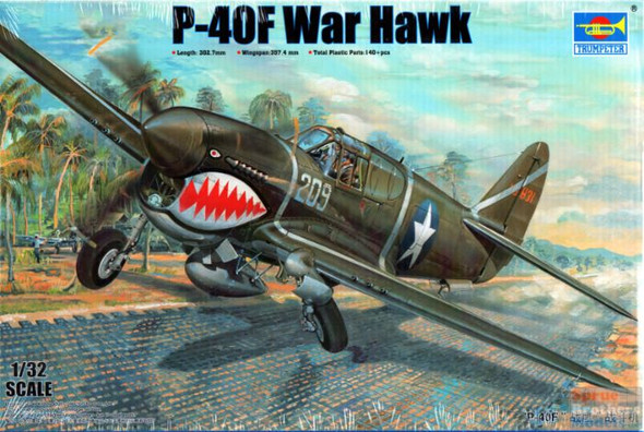 TRP03227 1:32 Trumpeter P-40F Warhawk