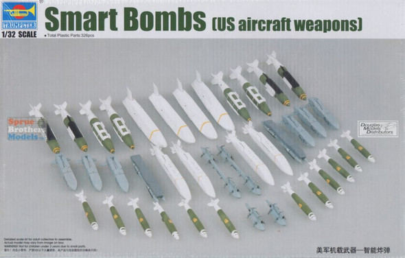 TRP03305 1:32 Trumpeter US Aircraft Weapons Set: Smart Bombs