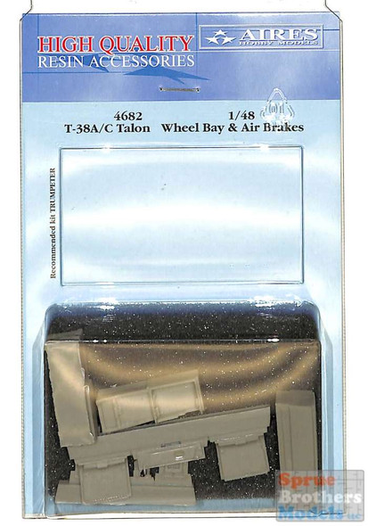 ARS4682 1:48 Aires T-38A T-38A Talon Wheel Bay & Air Brakes (TRP kit)